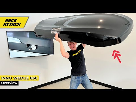 Inno Wedge 660 Roof Top Cargo Box Overview and Walkaround