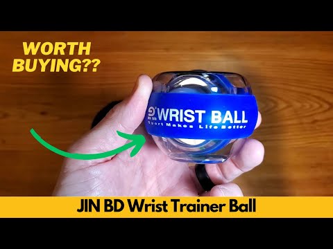 JIN BD Wrist Trainer Ball Auto Start Gyroscopic Forearm Exerciser Gyro Ball for Strength - Worth It?
