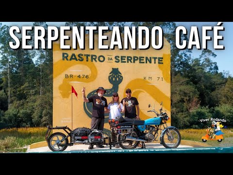 NO RASTRO DA SERPENTE: Moto Pequena, Grandes Emoções! A Jornada Incrível ao Serpenteando Café! EXTRA