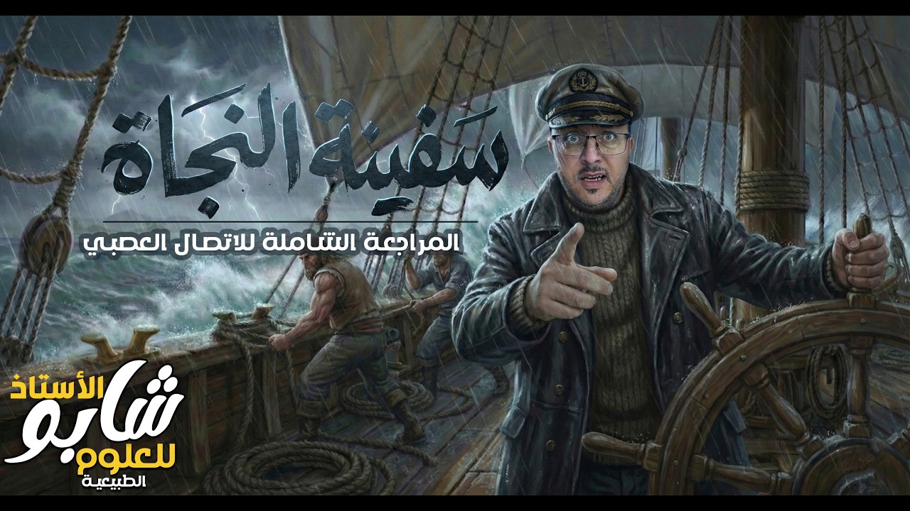 مراجعة شاملة لامتحان الفصل الثاني : دروس مقطع الاتصال العصبي + منهجية حل موضوع اختبار