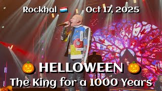 Helloween - The King for a 1000 Years @Rockhal, Luxembourg 🇱🇺 October 17, 2025 LIVE HDR 4K