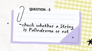 how to check string is Palindrome or not || C++ program to check a string is Palindrome or not ||C++