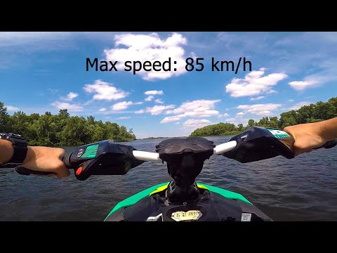 Test ride Jet Ski Sea-Doo Spark Trixx 2019 top speed