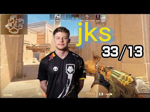 jks ANUBIS POV（33/13）￨ 4Triple Kills (CS2 FACEIT POV) Jan 05, 2024