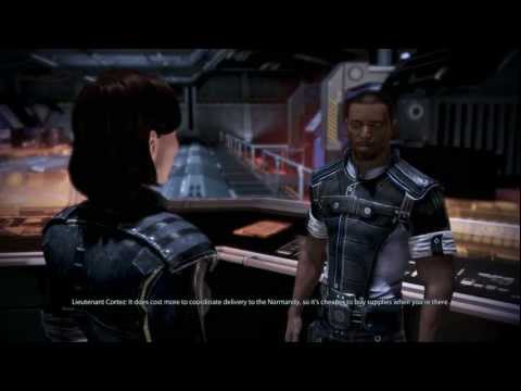 Jenn Mass Effect 3 HD 07 - Nightmare, Liara, Traynor, Hackett, Cortez - Normandy A