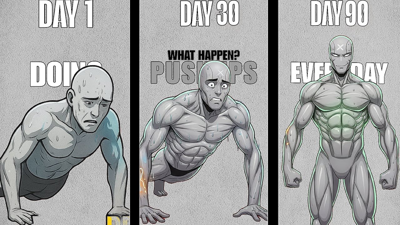 🔥 Doing Push-Ups Every Day — What Really Happens! 💪