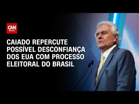 Caiado diz ser “inadmissível” que EUA coloque em dúvida lisura de eleições | BOLETIM CNN