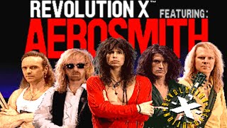 Revolution X - Classic Arcade Light Gun Game (Midway 1994/Aerosmith!)