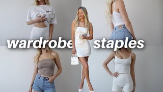 WARDROBE STAPLES | White Fox Haul + 30% OFF code 🤍