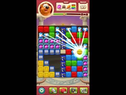 Toon Blast Level 3814 - NO BOOSTERS 🐻🐺🐱 | SKILLGAMING ✔️