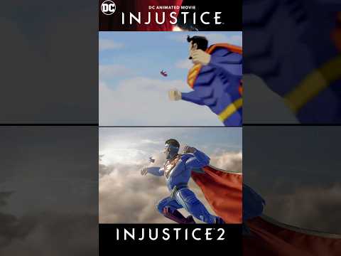 Injustice Movie VS. Game 🦸‍♂️ Superman Ultimate Comparison #shortsfeed #ps5