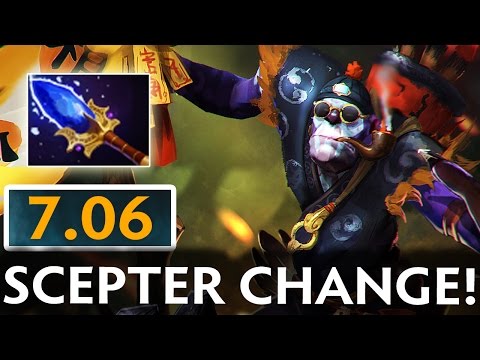 7.06 PATCH UPDATE Dota 2 | Witch Doctor SCEPTER CHANGE!