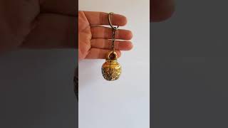 พวงกุญแจกระดิ่ง พวงกุญแจระฆัง ลายโอ่งมังกรราชบุรี พวงกุญแจกระดิ่ง พวงกุญแจระฆัง ลายโอ่งมังกรราชบุรี