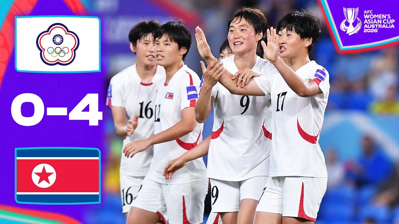 Chinese Taipei vs North Korea Highlights