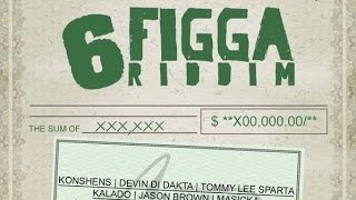 6 Figga Riddim Mix - Tommy Lee Sparta, Masicka , Konshens & More | August 2015