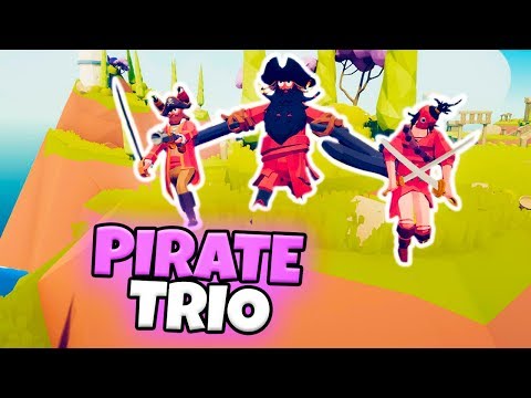 PIRATE TRIO VS SAME PRICE UNITS | TABS GAMEPLAY