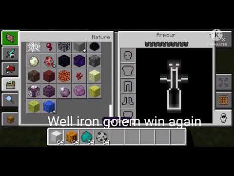 Mutant mod vs 3 golem