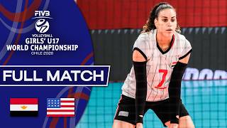 Egypt vs. USA - Pool Play | Girls' U17 World Championship - 2026