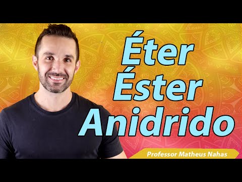 Thumbnail da aula: Nomenclatura e Identificação de Éteres, Ésteres e Anidridos