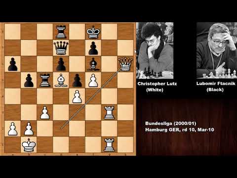 A Brutal Attack From The Open G File: Lutz vs Ftacnik (2001)