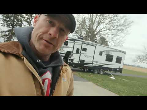 RV Winterization with compressed air