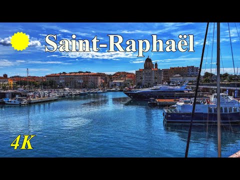 🌴 Welcome to Saint-Raphaël, jewel of the French Riviera! 🌞 [4K]