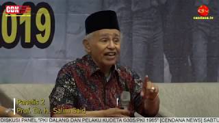 Download lagu Prof. Dr. H. Salim Said: Orang Komunis Terlatih Menyusup dan Bermain dari Dalam mp3