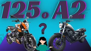 ¿Comprar una moto 125 o carnet A2?