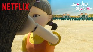 Download lagu Squid Game | 3-Minute Recap：Red Light, Green Light Scene | Netflix [ENG SUB] mp3