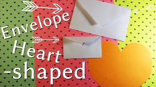 Envelope - How to Make Envelope Heart Shaped - Koperta - Jak Zrobić Kopertę z Serca 60