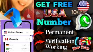 Free Virtual Number || Get Free USA /Canada/ UK Number For Whatsapp