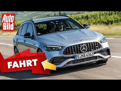 Mercedes-AMG C 43 4Matic (2022) | Over 400 hp: How the AMG C 43 drives | First drive with Malte B...