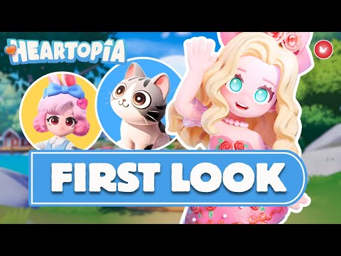 FIRST LOOK at HEARTOPIA - New COZY Life Sim Game! 💕