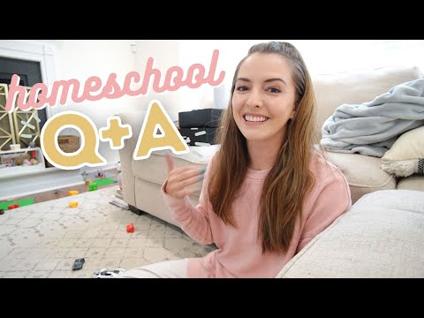 HOMESCHOOL Q+A ✨ | answering your questions about homeschooling | CHAT WITH ME! | KAYLA BUELL