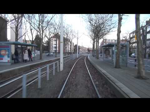 HTM RandstadRail 2 Kraayenstein - Leidschendam Leidsenhage via keerlus Laan van NOI