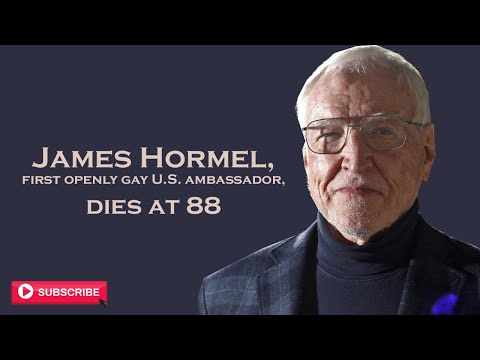 #breakingnews  | James Hormel, first openly gay U S  ambassador, dies at 88 #usanews #jameshormel