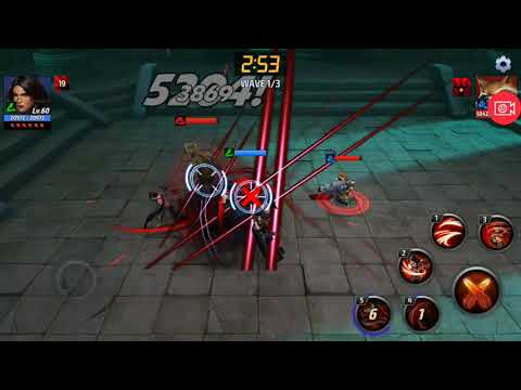 Shadowland Solo T1 X-23 vs. Star-Lord Boss Wave Floor 9 Marvel Future Fight