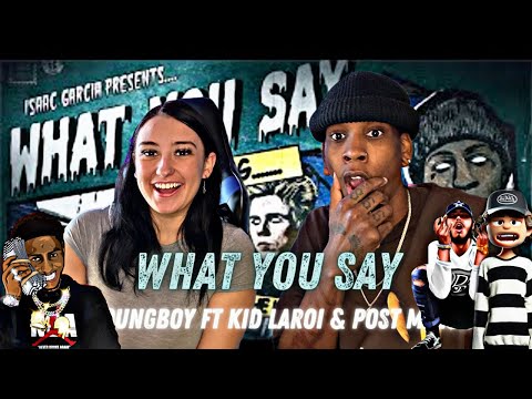 YoungBoy Never Broke Again Ft The Kid LAROI, Post Malone - What You Say | REACTION