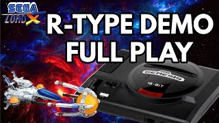 Mega R-Type Full Demo Loop - Sega Genesis & Mega Drive