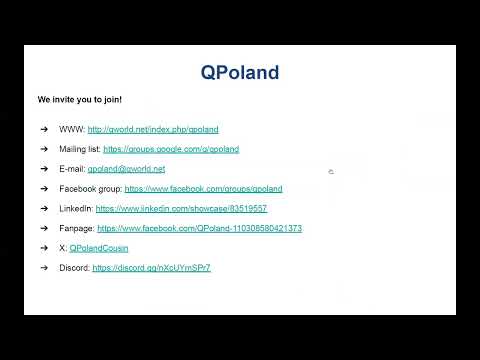 Quantum Machine Learning Workshop 2025 - Day 1 (12.04.2025), part 1