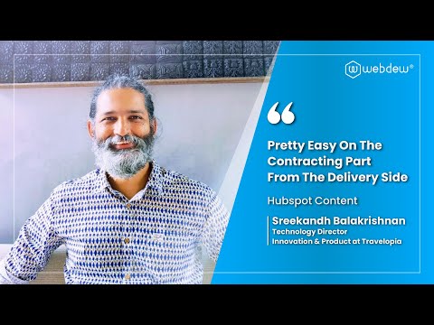 Travelopia - Customer Success Story (Sreekandh Balakrishnan - Technology Director - Innovation & Products)
