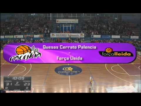 Liga Adecco Oro J11 QUESOS CERRATO PALENCIA...,58 - 46,ACTEL FORÇA LLEIDA ... (05/12/2014)