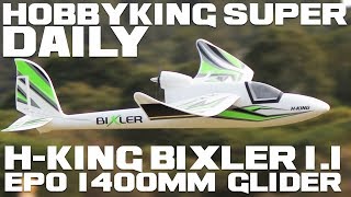 H-King Bixler 1.1 EPO 1400mm Glider (ARF)