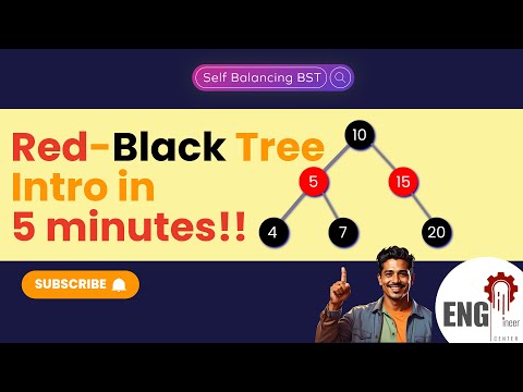 Red-Black Tree Explained in just 5 minutes! | DSA
