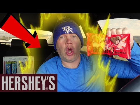Hershey Strawberry Creme Hearts (Reed Reviews)