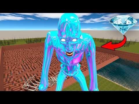 GIANT DIAMOND SCP-096 vs Towers In Garry's Mod!