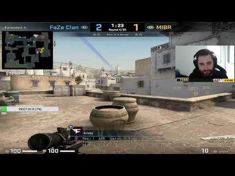 Fallen ANALISA JOGO de MIBR vs FAZE AULA PREMIUM