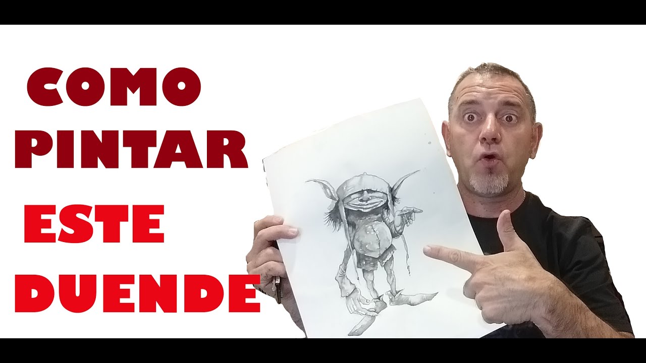 como dibujar un duende paso a paso,how to draw goblin