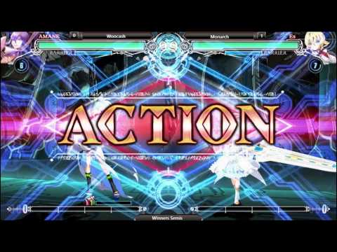 Midwest Mayhem 8! BlazBlue Woocash (P1) vs Monarch (P2) Winners Semis