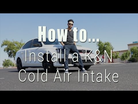 How to install a cold air intake (VW MK6 Jetta GLI)